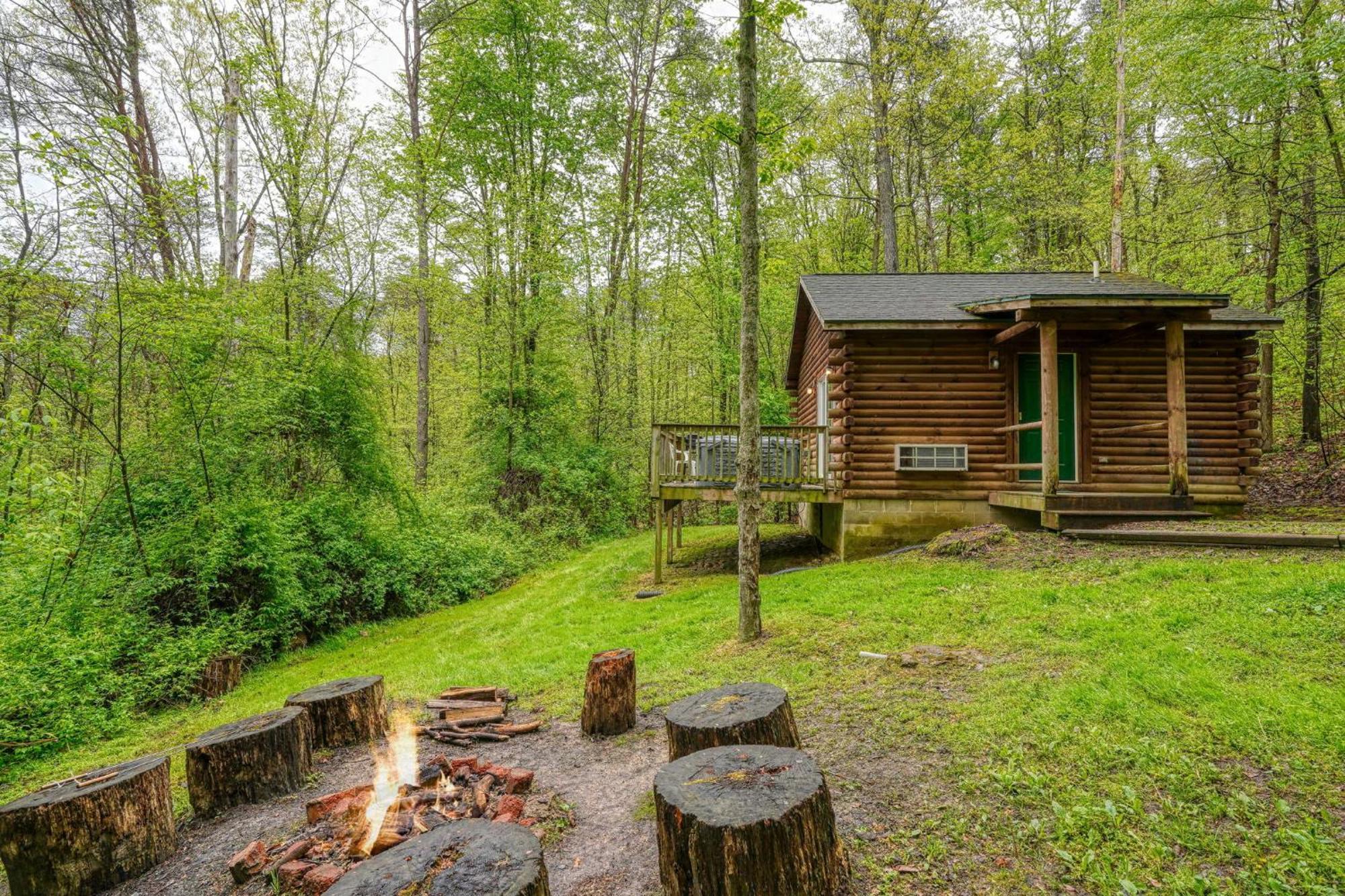 Blue Rose Cabins - Big Woody Cabin Logan Exterior foto